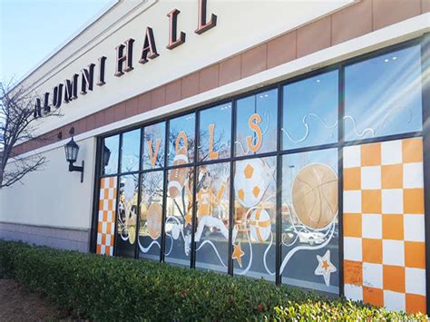 Alumni hall knoxville - Alumni Hall is a sports fan store at Turkey Creek Shopping Center, offering a wide range of products from Nike, Columbia, Cutter & Buck and more. Find your …